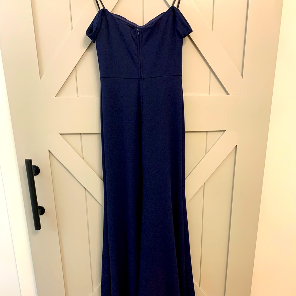 Long navy dress (worn once).